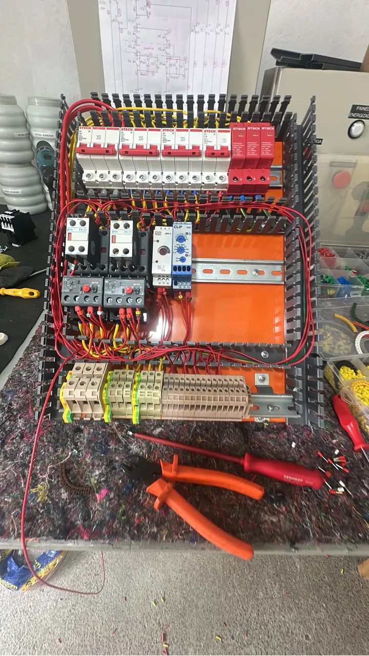 Quadro de comando para automação, controle e distribuição de energia. - Foto 5