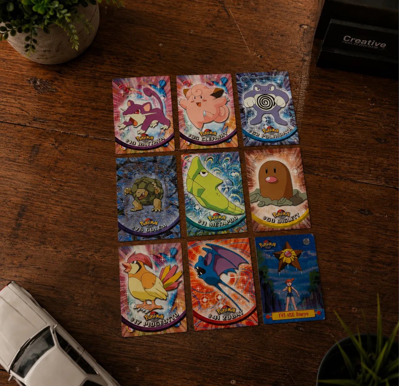 Pokémon Topps TV Animation Edition 1999 - LOTE