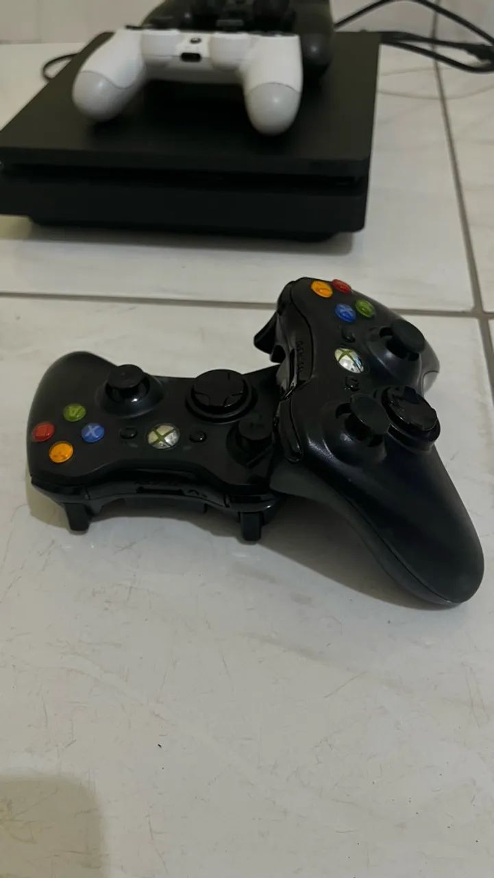  2 CONTROLES XBOX 360 ? NO ESTADO - Foto 3