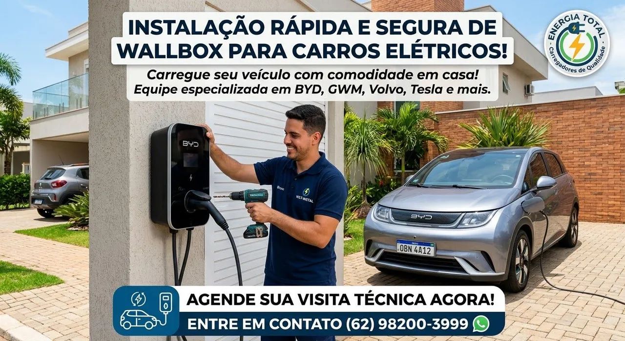 Instalação de wallbox 