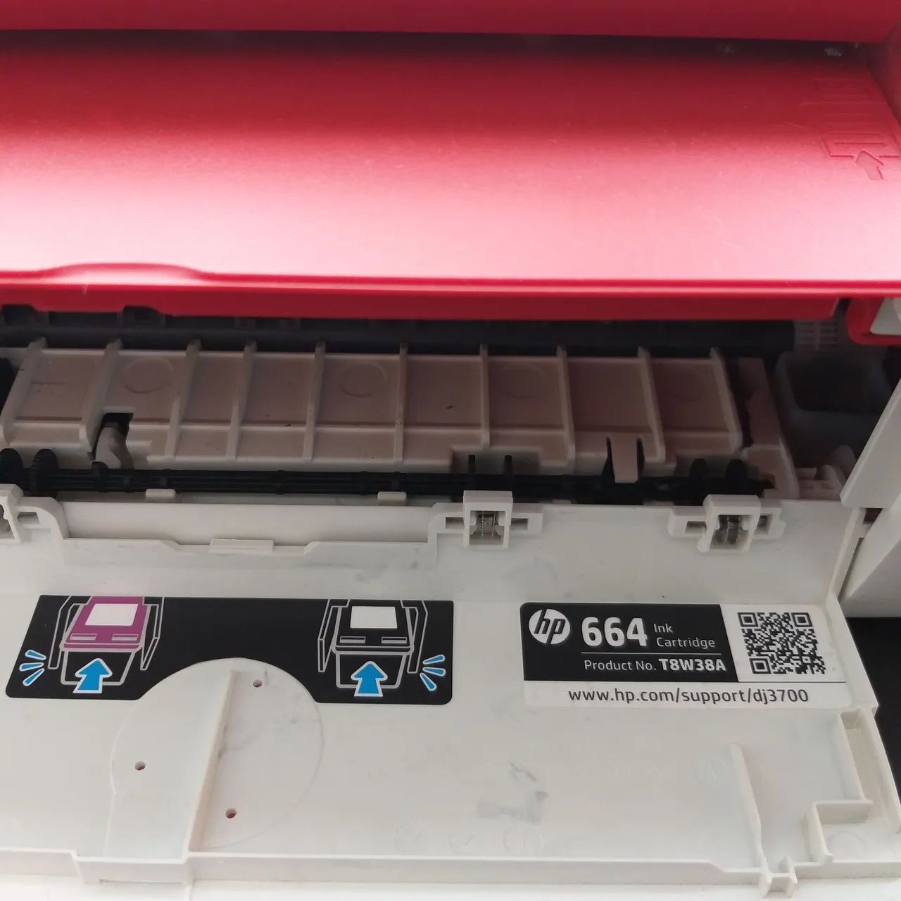 impressora Hp Deskjet 3786 vermelha - Foto 3