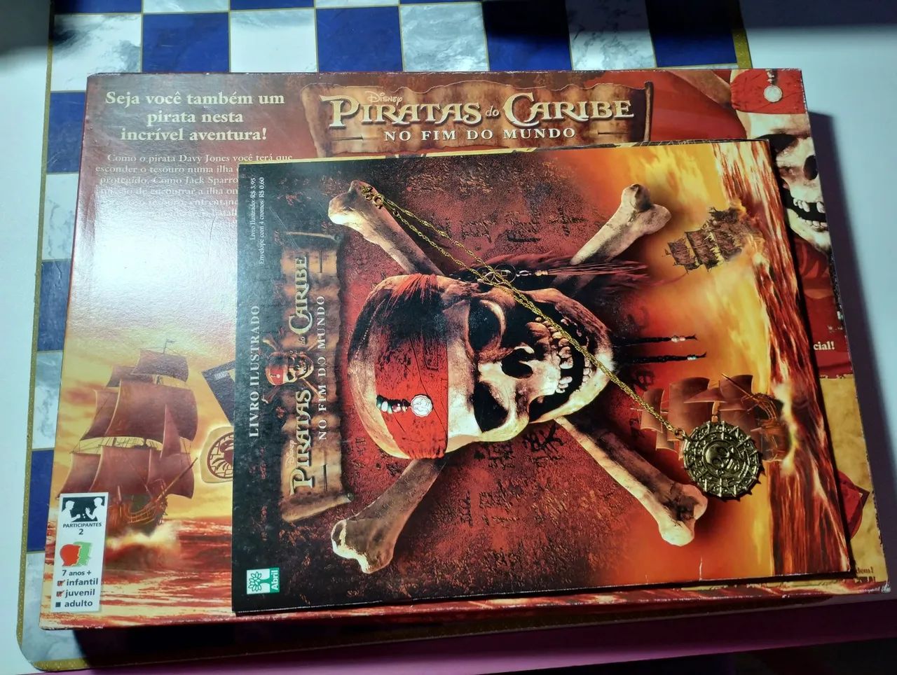 Kit Piratas do Caribe no Fim do Mundo