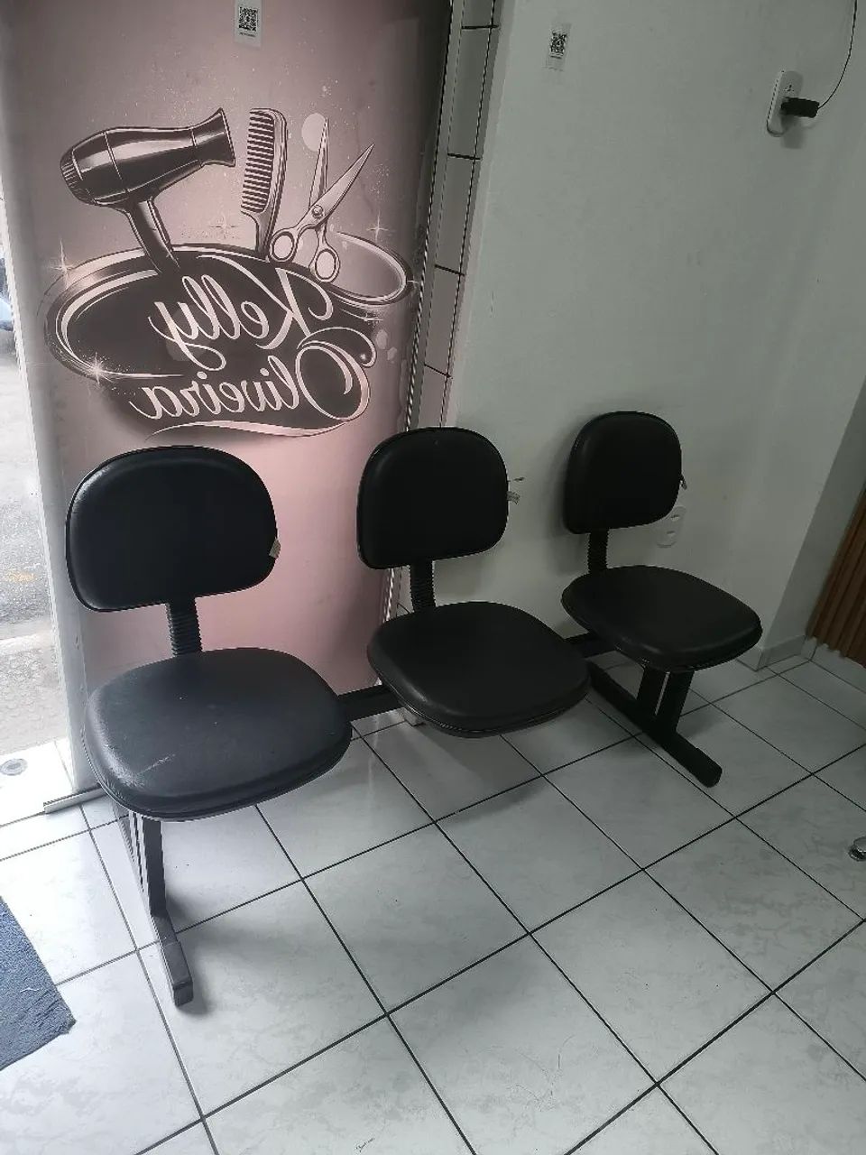 banco de 3 cadeiras
