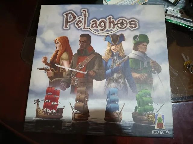 Pelaghos jogo de tabuleiro 