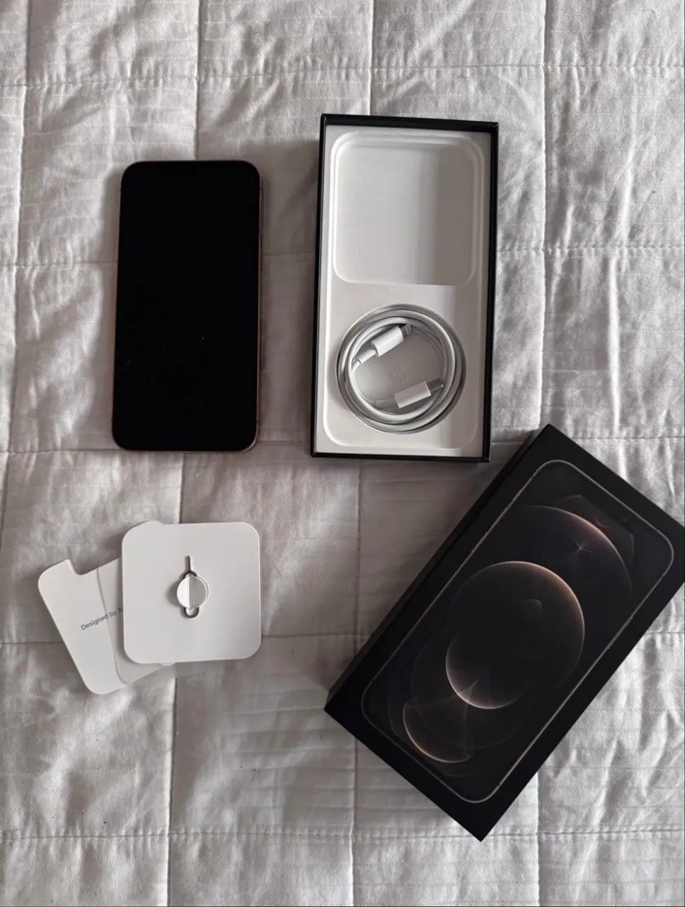 Iphone 12 pro dourado 128gb - Foto 2