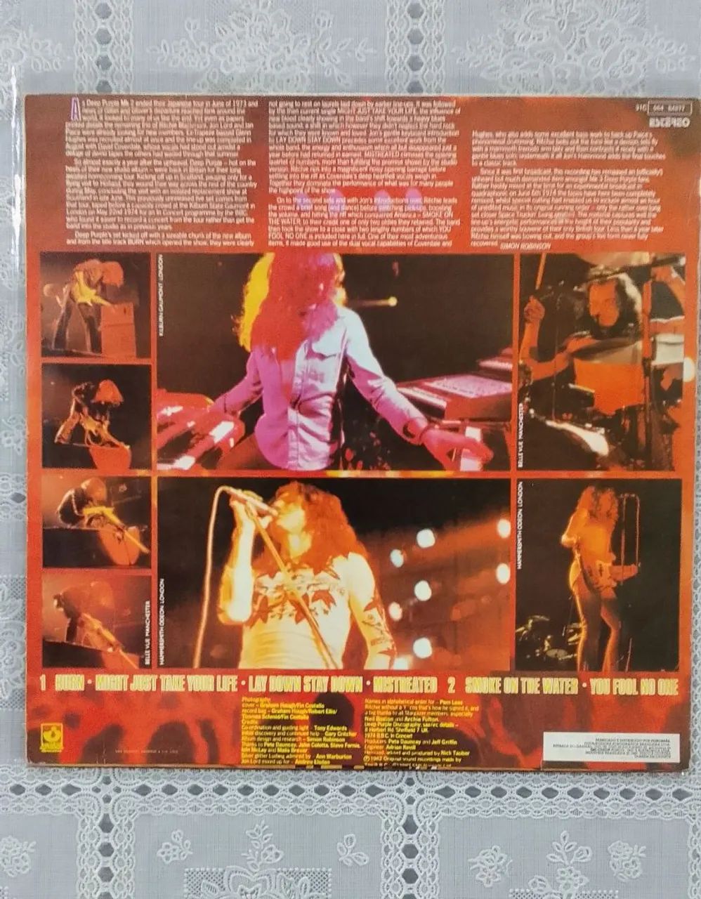 LP Live in London (1982) - Deep Purple  - Foto 2