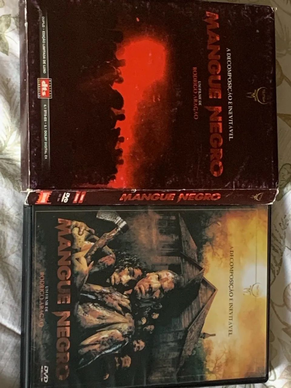 Dvd Mangue Negro duplo Terror nacional - Foto 3