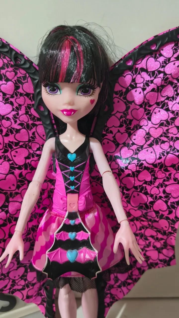 Monster high Draculaura g2 transformação  - Foto 3