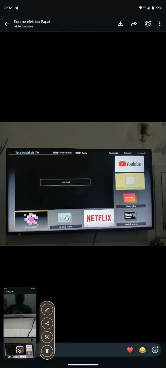 Tv Panasonic 42 polegadas smart  - Foto 2