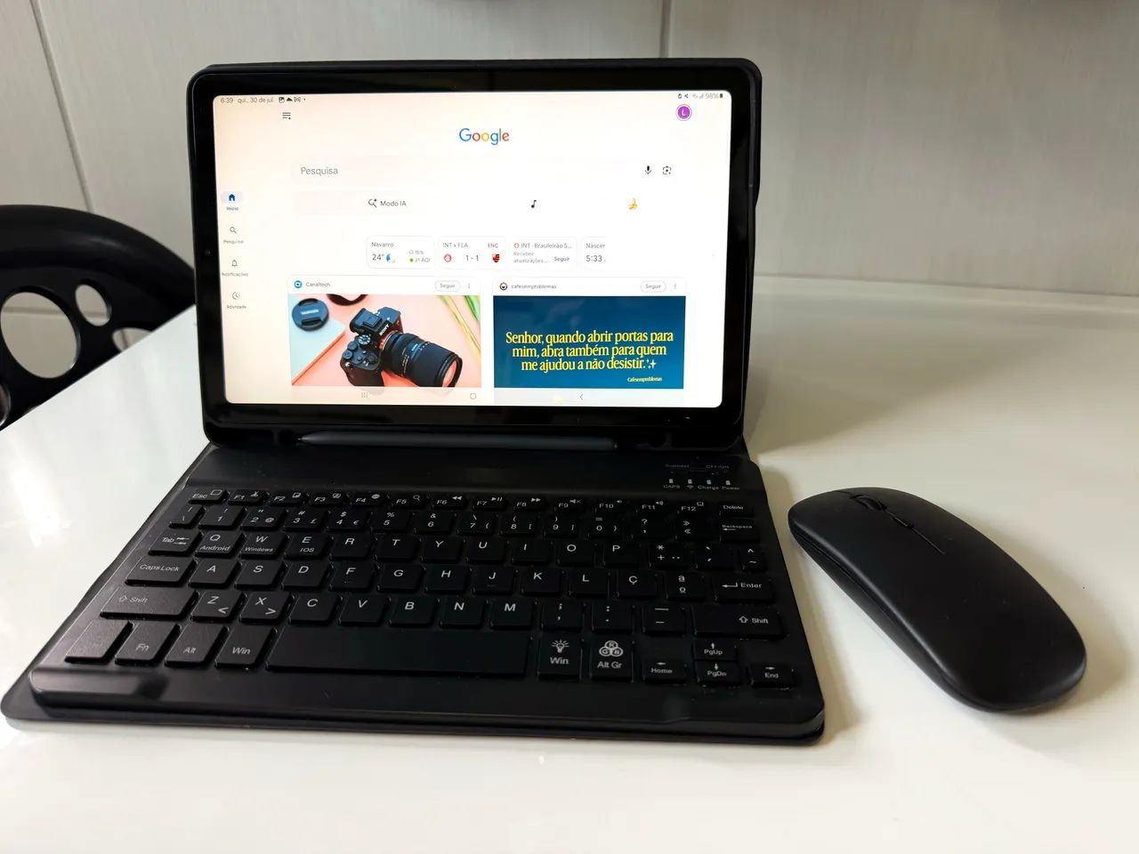 Samsung Galaxy Tab S6 128GB + 2 Capas, Teclado, Mouse e S Pen - Foto 2