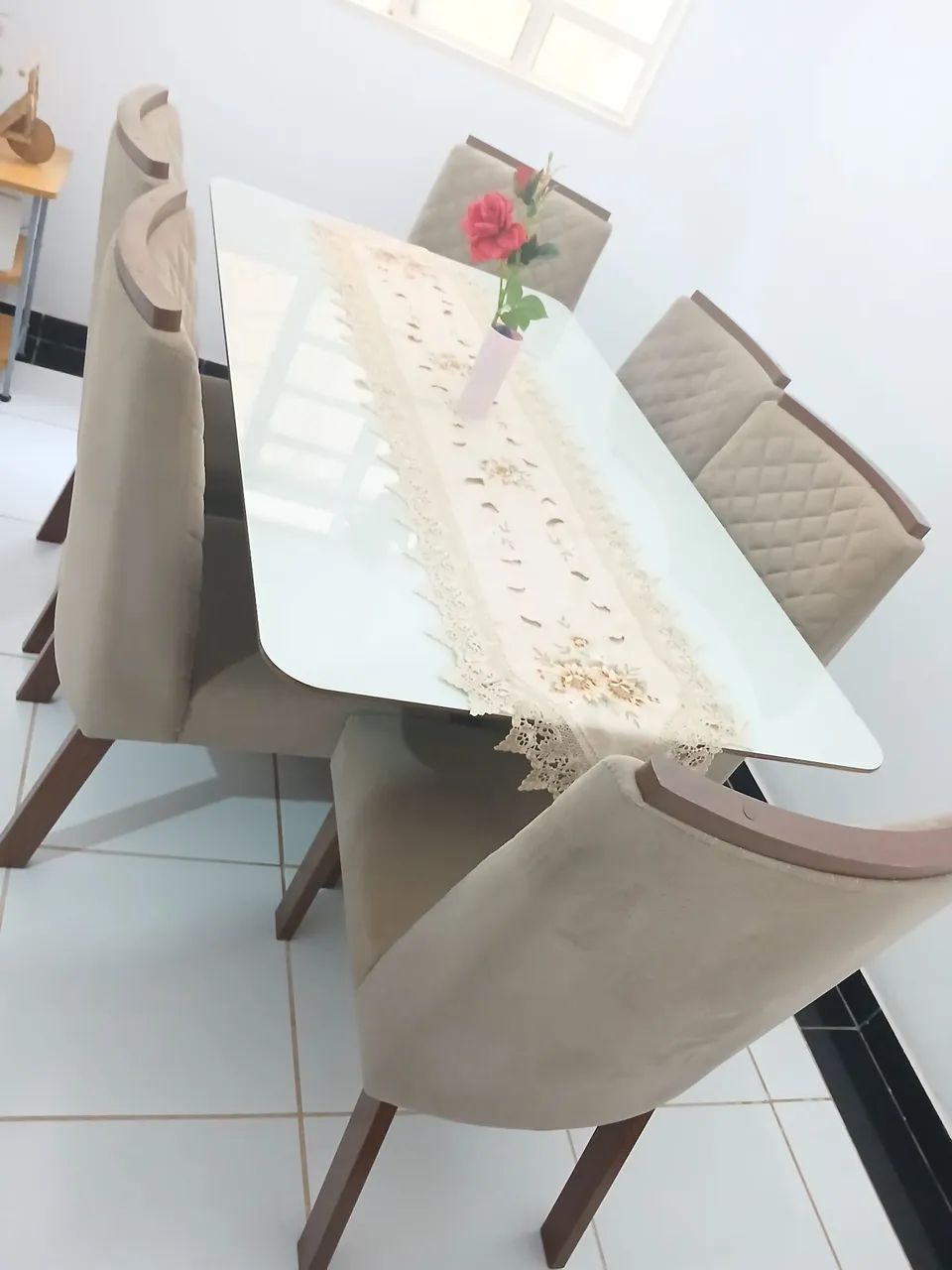 Mesa jantar com cadeiras 64962681715458120