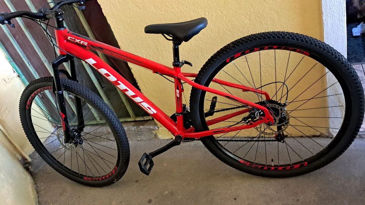 Vendo uma bicicleta, nova.