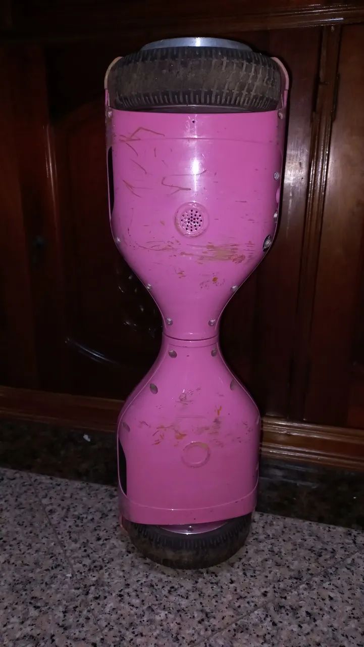 hoverboard rosa - skate elétrico  - Foto 5