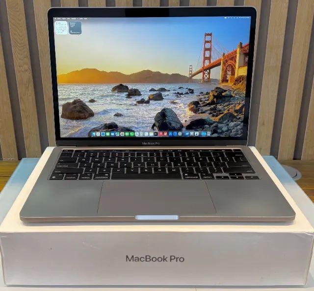 MacBook PRO M1 SSD 512 A2338 Touch Bar Bateria 94% De Saúde c/ Caixa