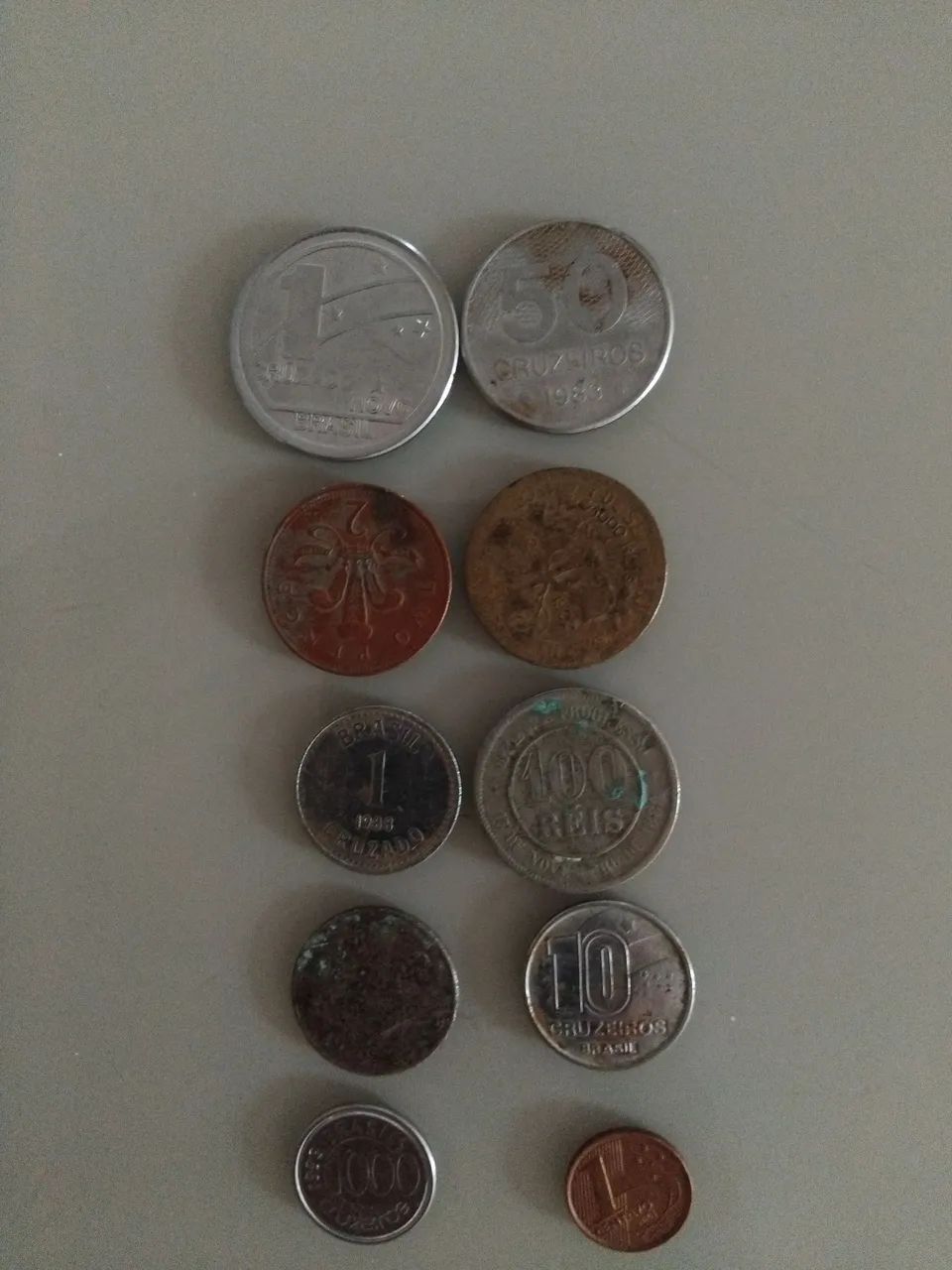 Moedas antigas 