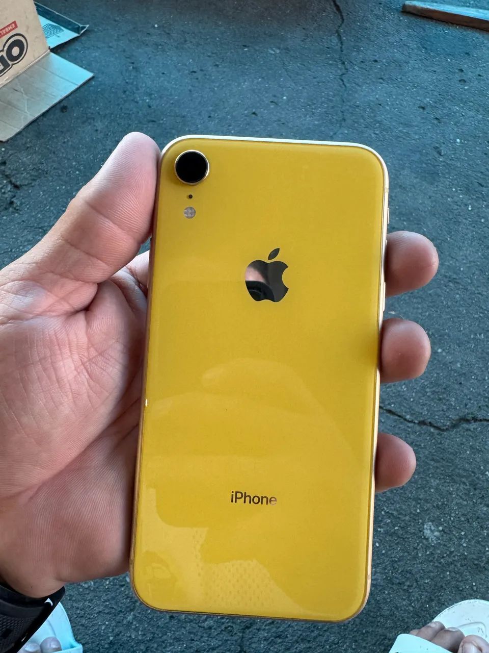 iphone xr 64 gb amarelo