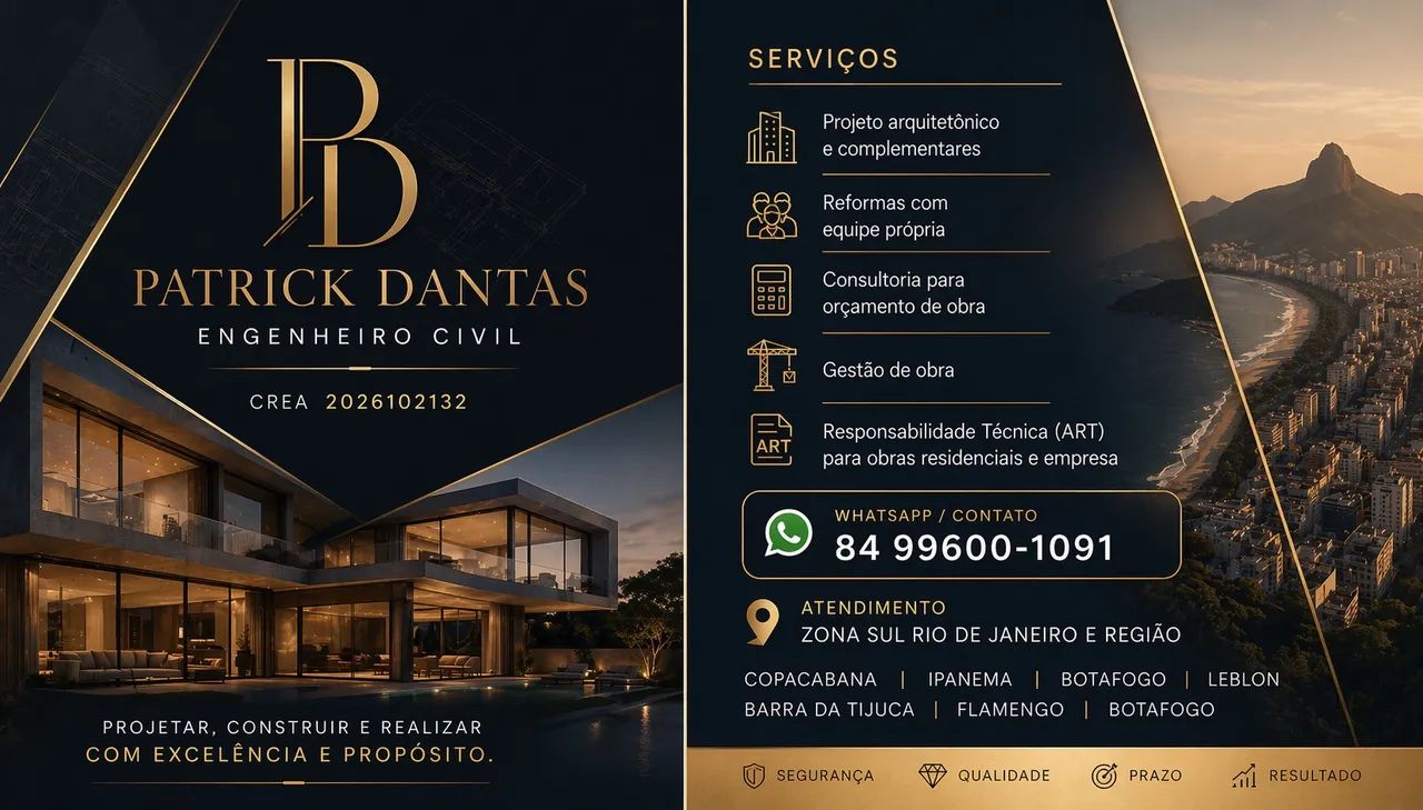 Engenheiro Civil - EXCELÊNCIA E QUALIDADE