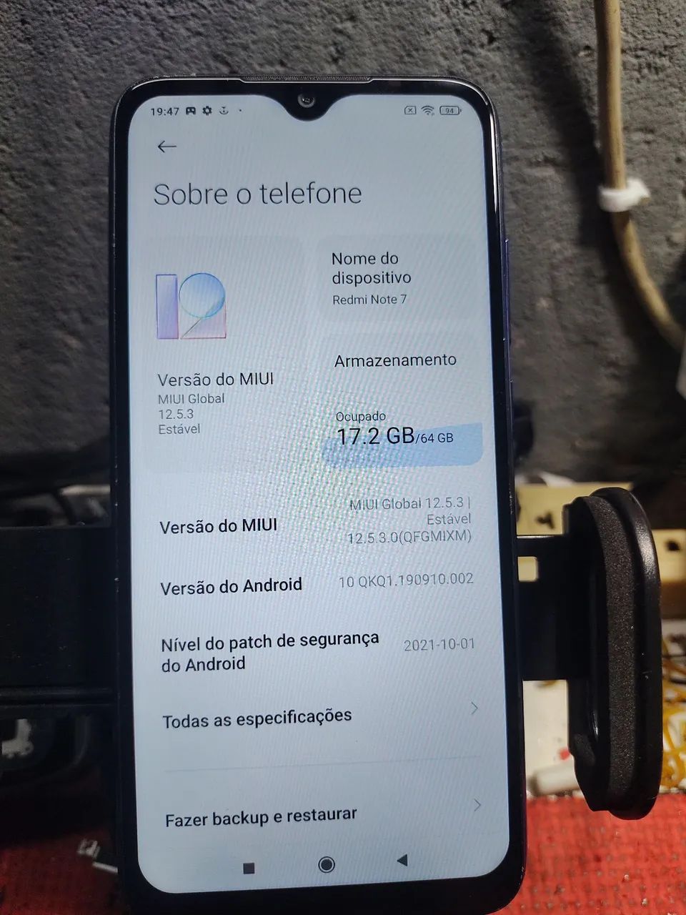 Redmi Note 7 azul  - Foto 3