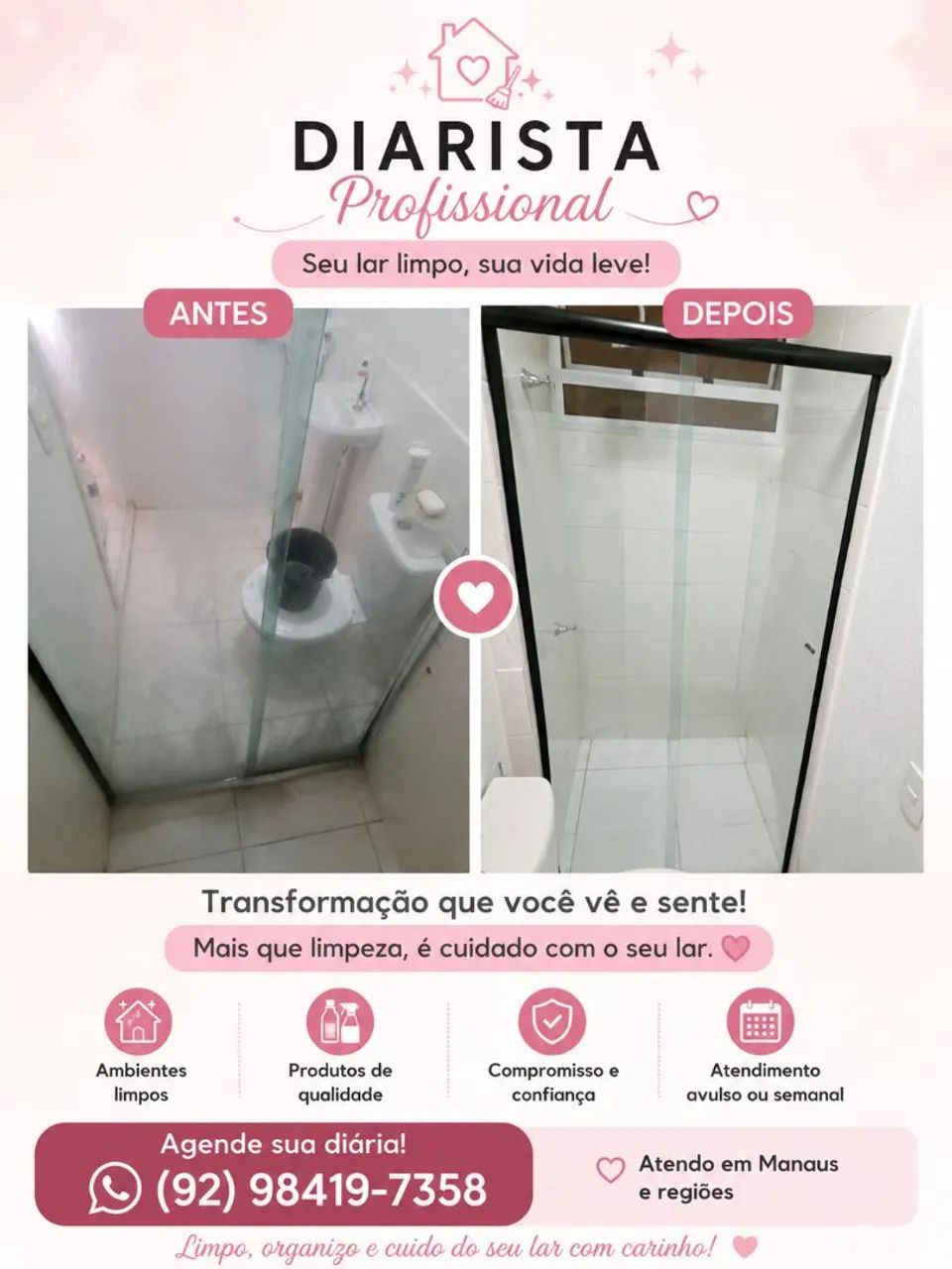  DIARISTA "Zona-oeste" e demais áreas  - Foto 2