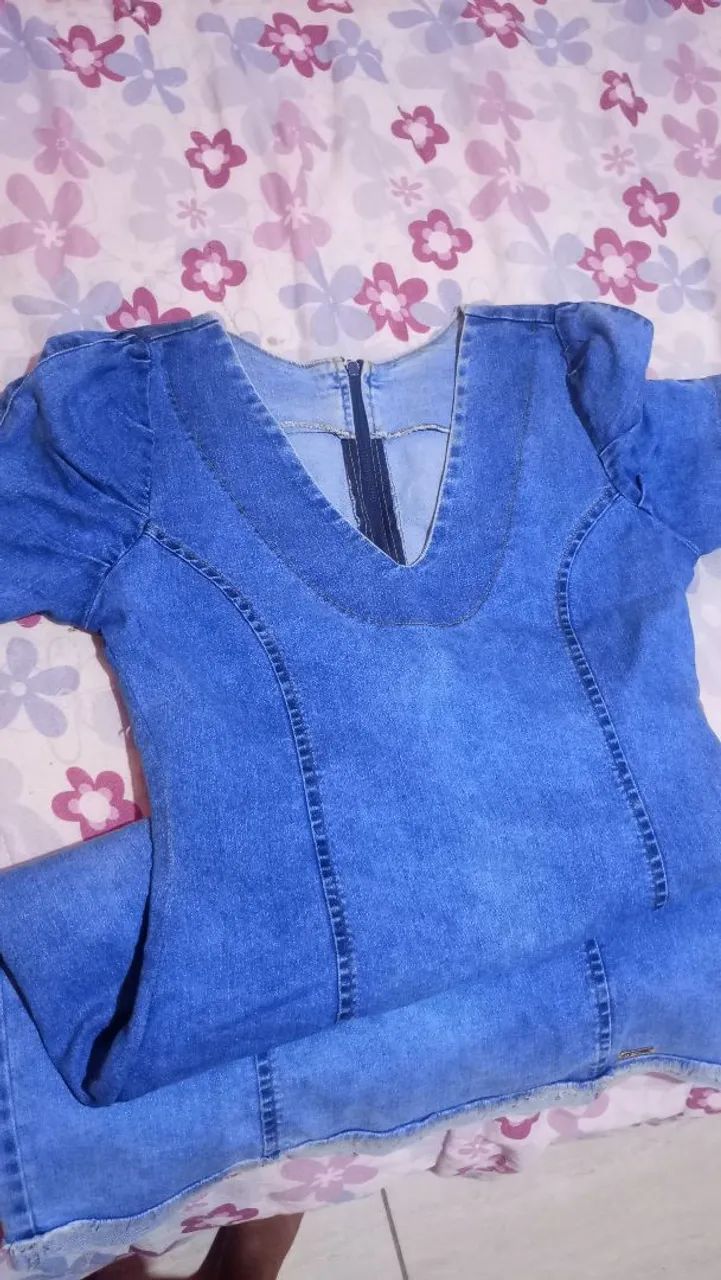Vestido jeans azul