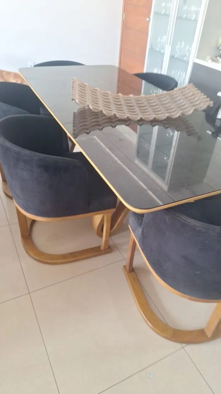 Mesa de sala 6 lugares - Foto 2