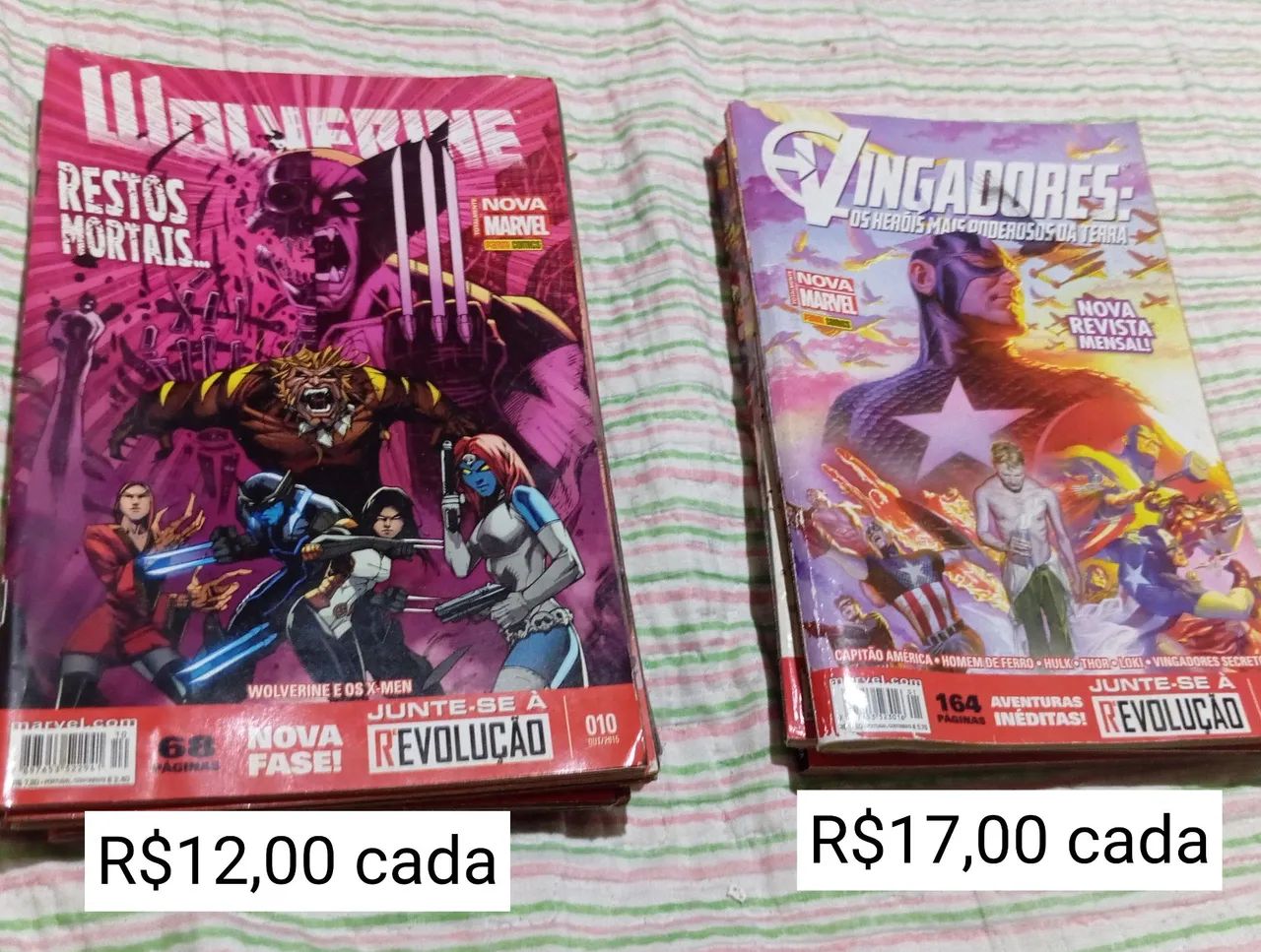 (LEIA A DESCRIÇÃO) HQs Marvel e DC variadas, vendo separadamente - Foto 2