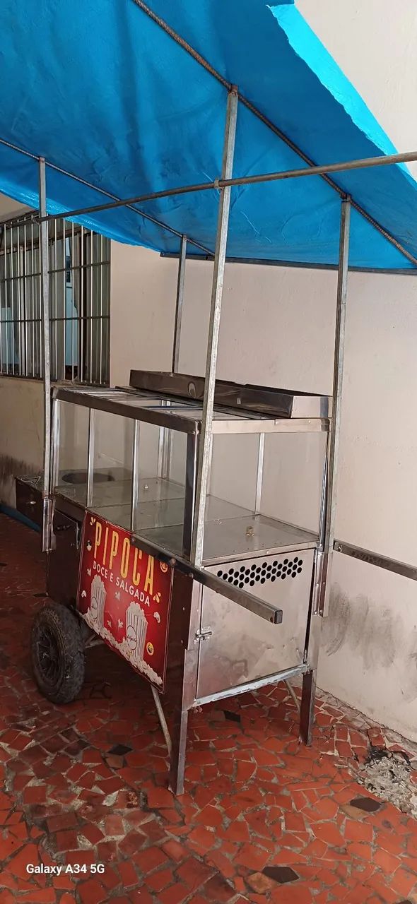 Carrinho de pipoca 