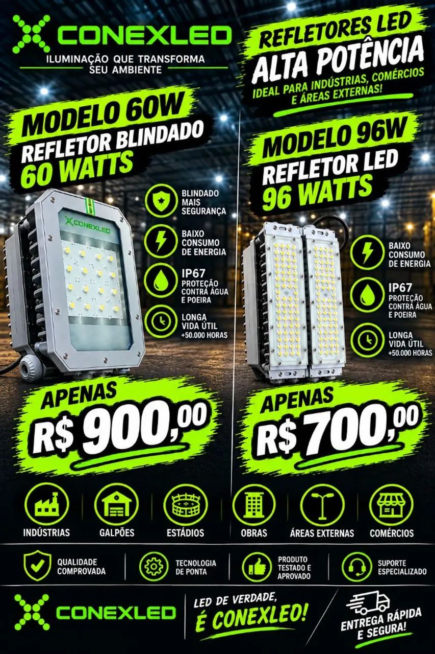 Projetor de LED 