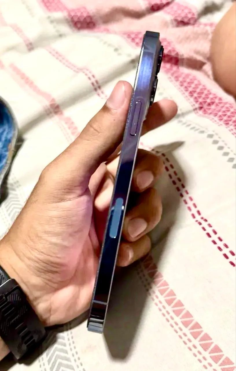 iPhone 13 Pro Max 128GB Azul - Estado de Novo - Foto 5