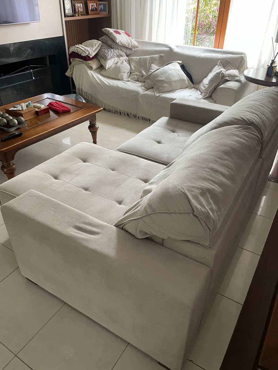 Sofá Sala de Estar Retrátil  - Foto 2