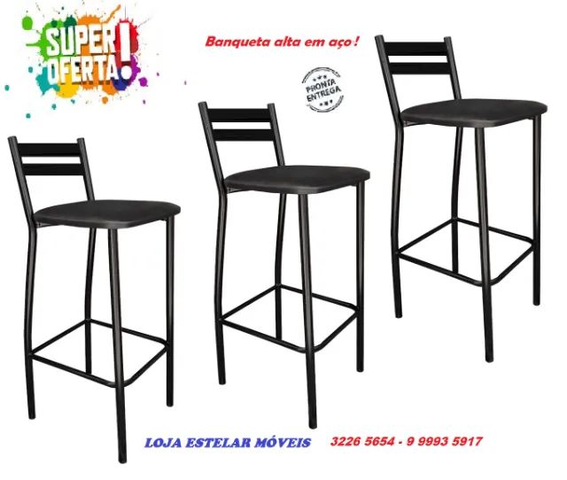 Cozinha gourmet, Banquetas alta  - Foto 3