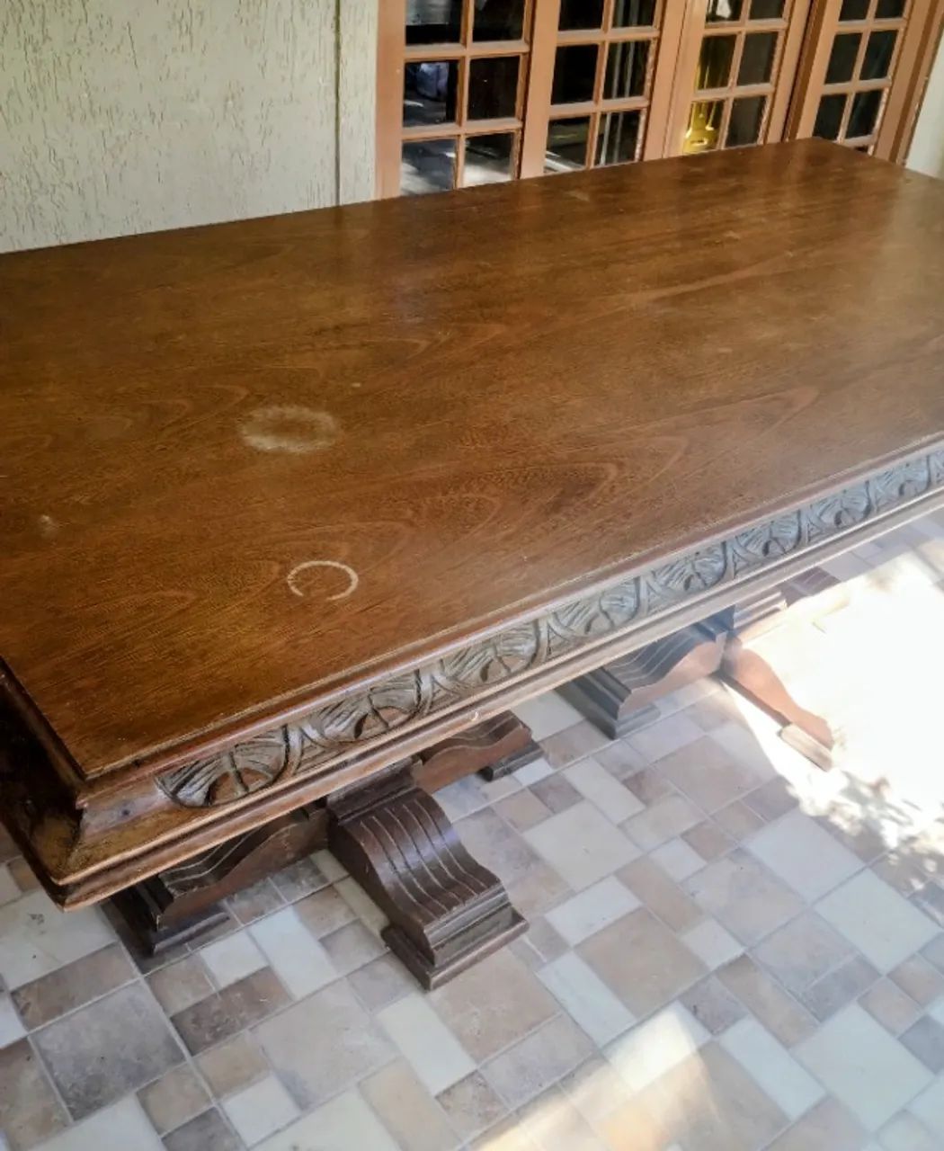 Mesa de jantar madeira - Foto 2