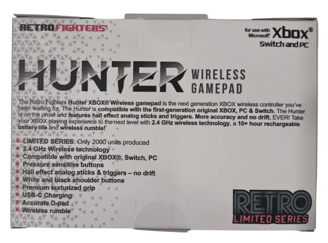 Controle Sem fio Xbox Clássico Hunter Translucido - Foto 2