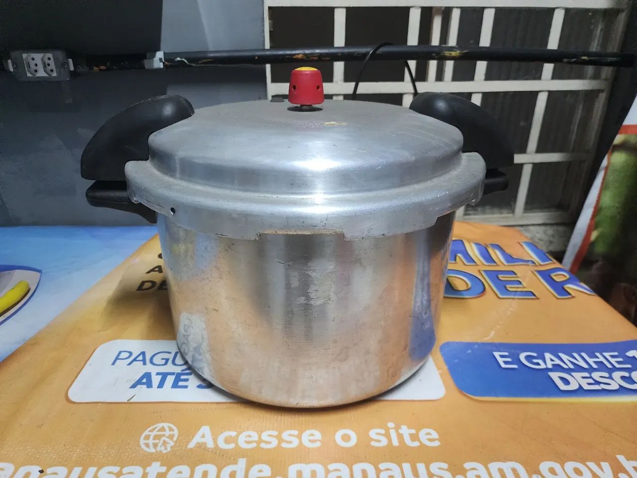 PANELA DE PRESSAO INDUSTRIAL 18L COM ALÇA