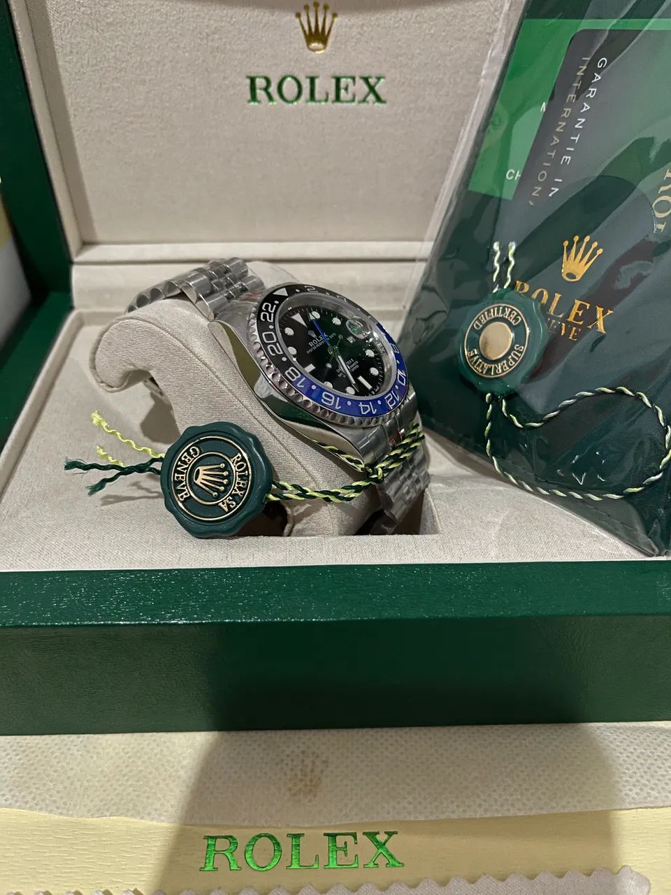 Rolex GMT- Master ll Batman Automático Linha premium AAA+ - Foto 5
