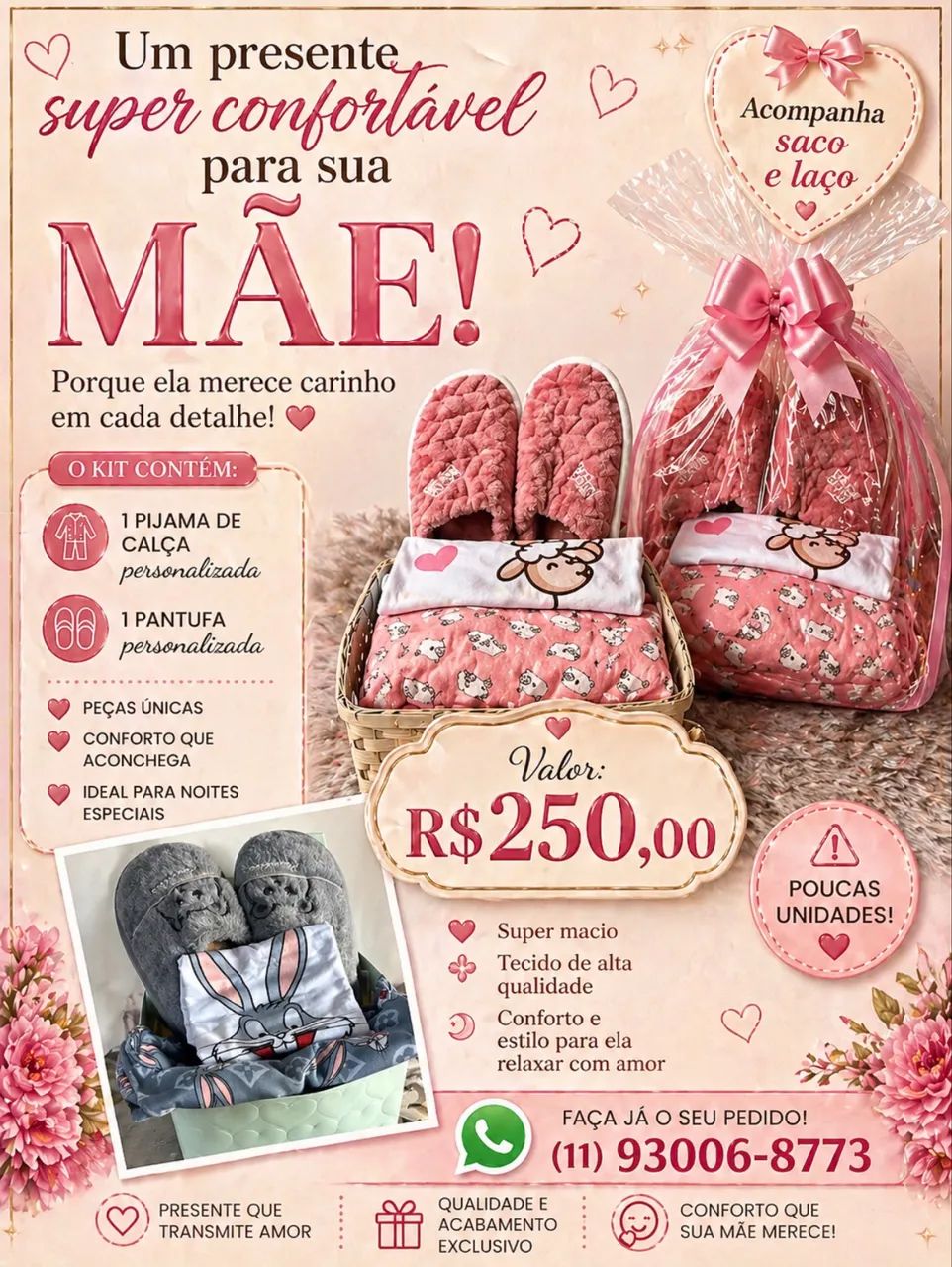 Cesta para presentear momentos especiais  - Foto 5