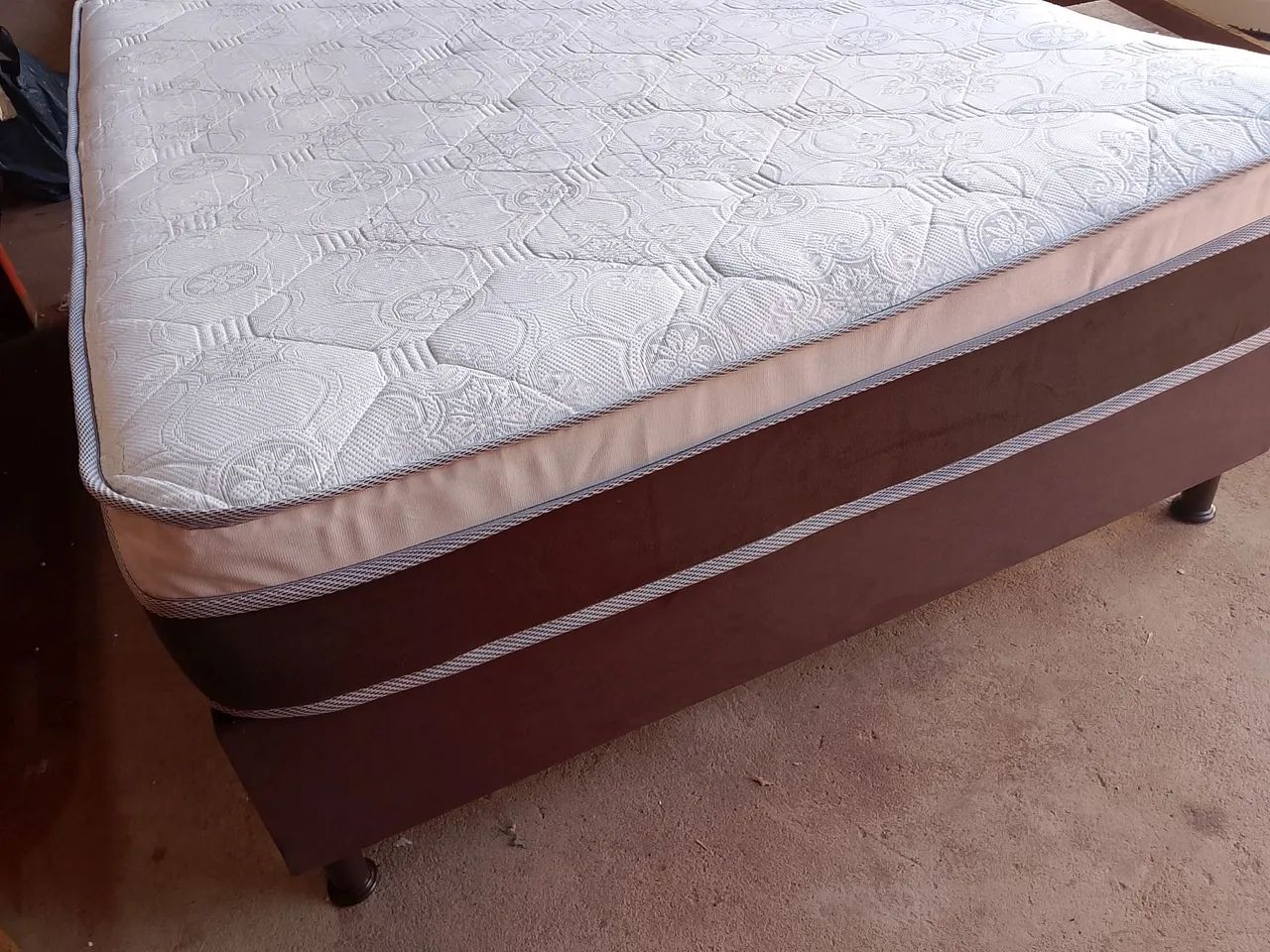 Vendo cama box de casal  - Foto 3