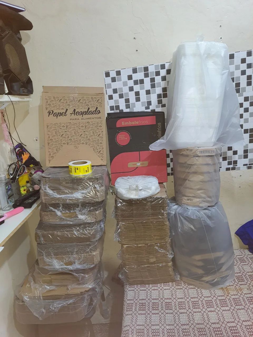 Embalagem para pizzaria e lanchonetes 