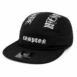 Boné Compton 5panel West-side preto