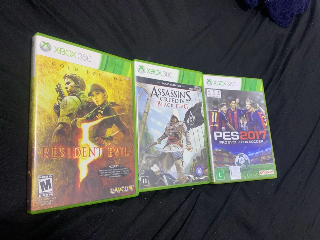 Xbox 360,com 2 controles e 3 jogos - Foto 3