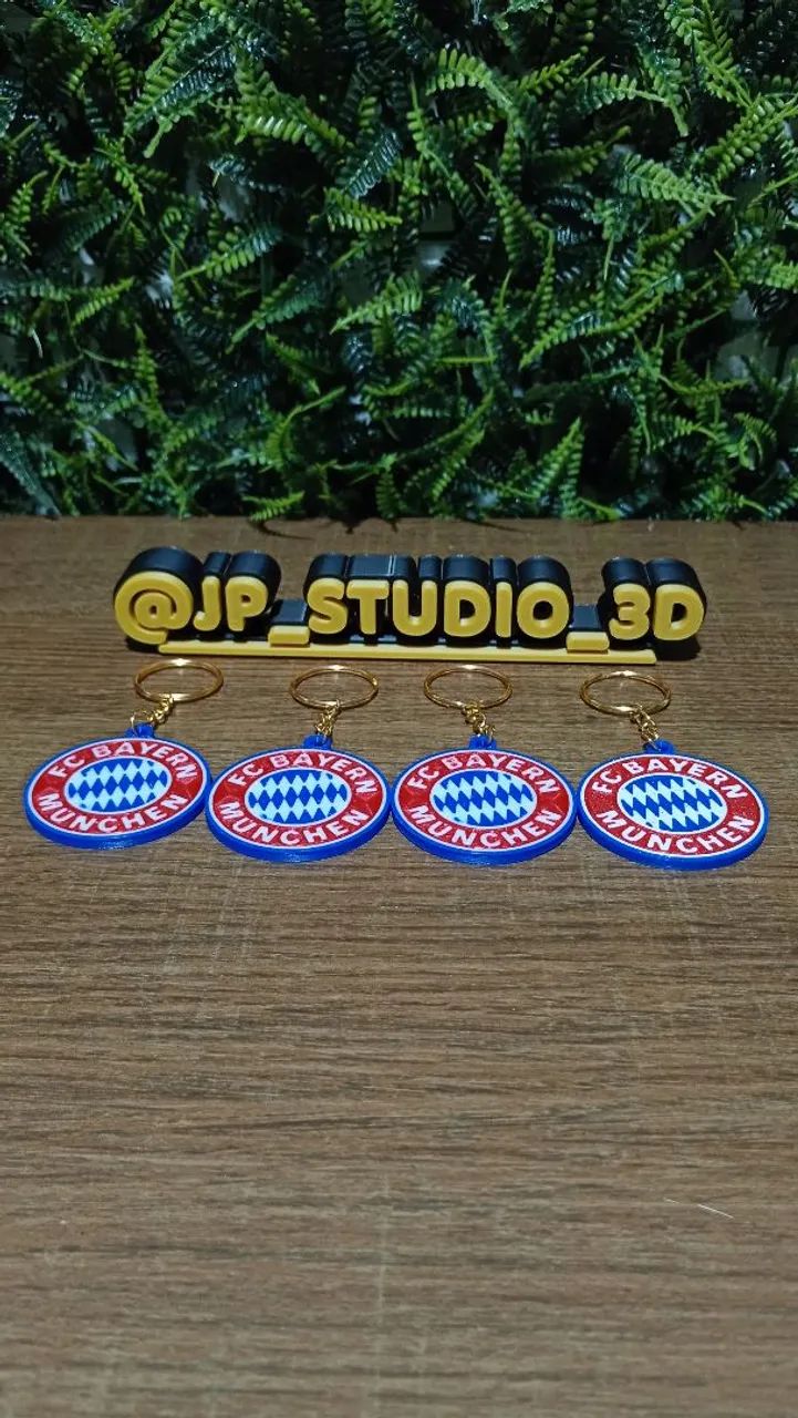 Kit 4 chaveiros do Bayern München - Foto 2