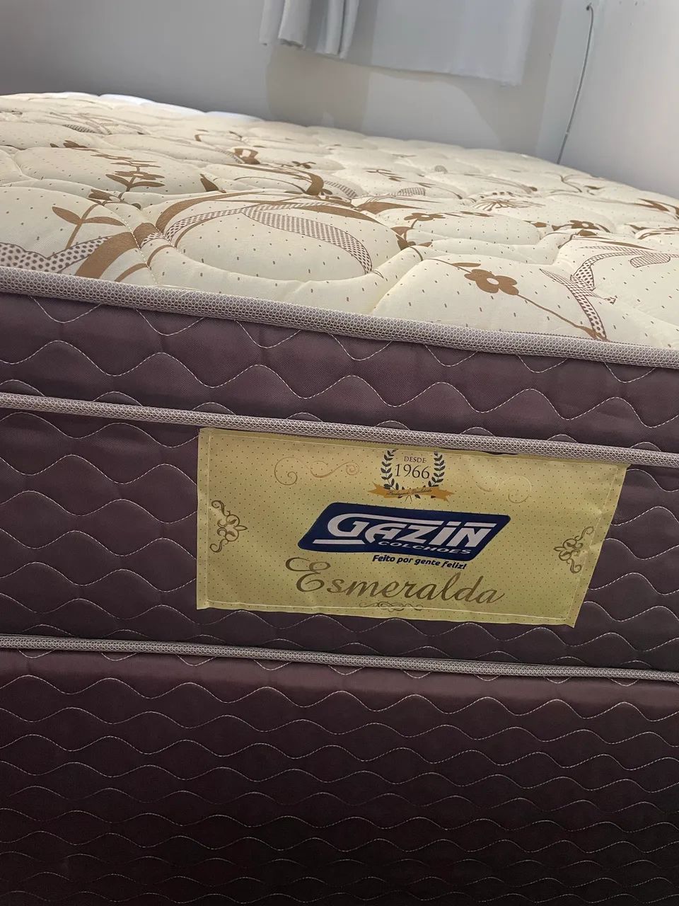     Cama Box Casal Gazin Molas Ensacadas - Nova - Foto 4