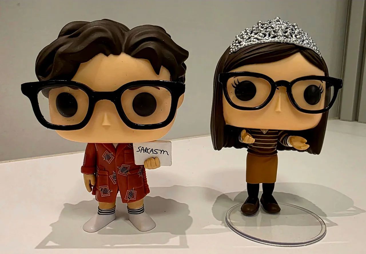 FUNKO POP - Big Bang Theory (Leonard / Amy)