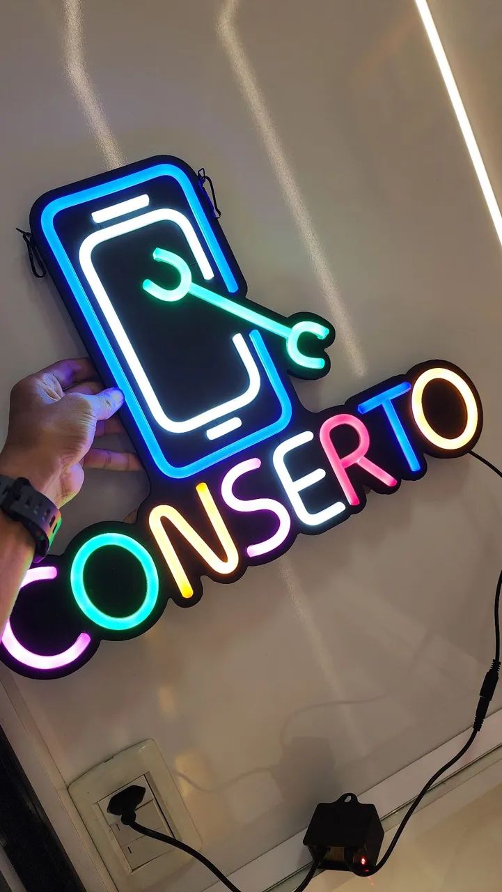 Luminoso de assistência de celular