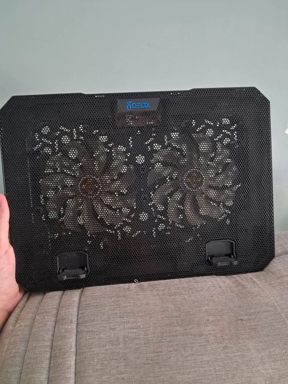 Base Ventilada para Notebook com 2 Coolers