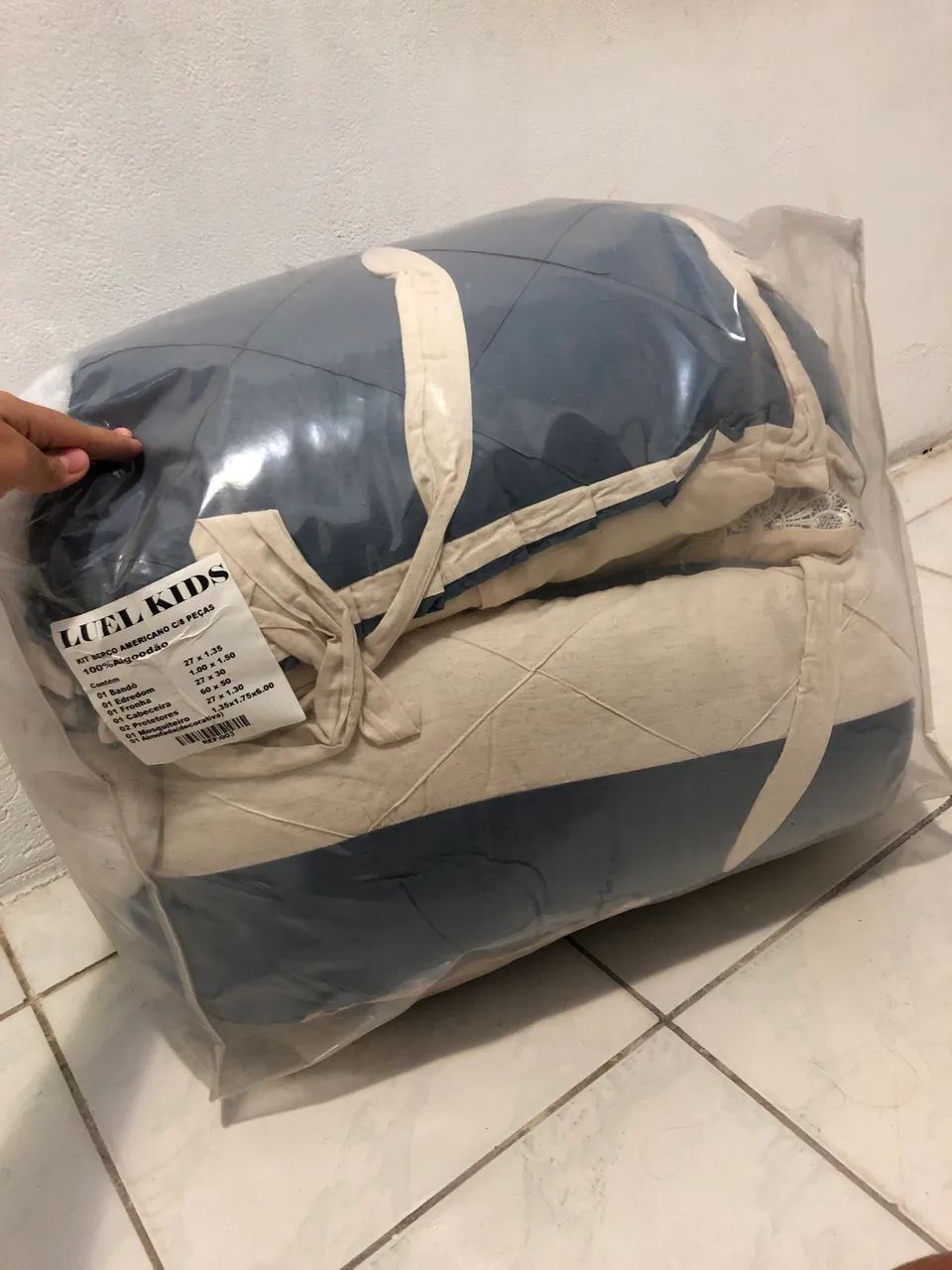 Kit berço americano c/8 peças  - Foto 3