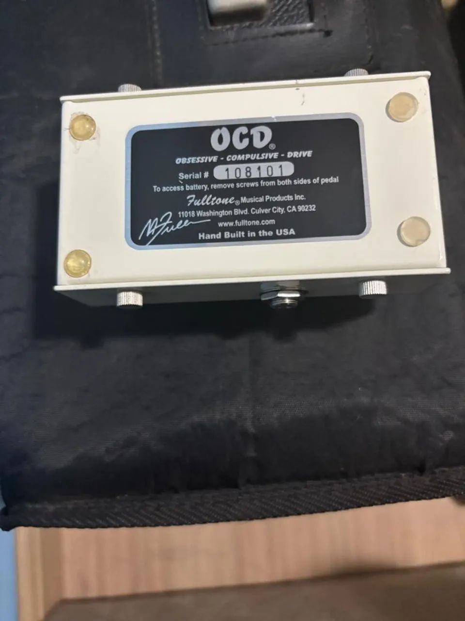 Pedal OCD Fulltone como Novo - Foto 5
