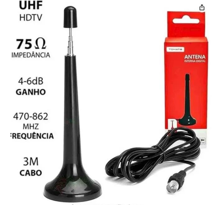 Antena Interna Digital HDTV 4K - Foto 2