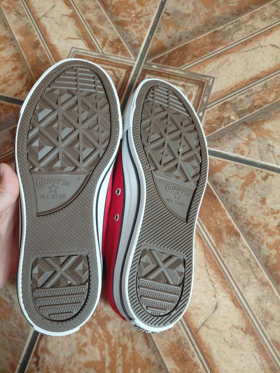 Tênis All Star vermelho 37 - Foto 3