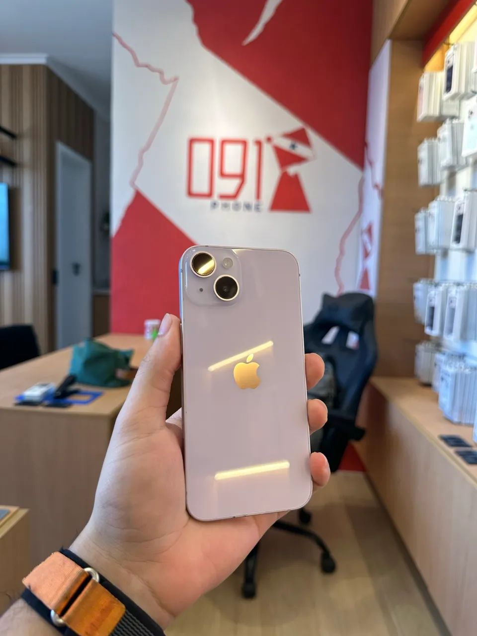 iPhone 14 lilás 128gb - NOVÍSSIMO -